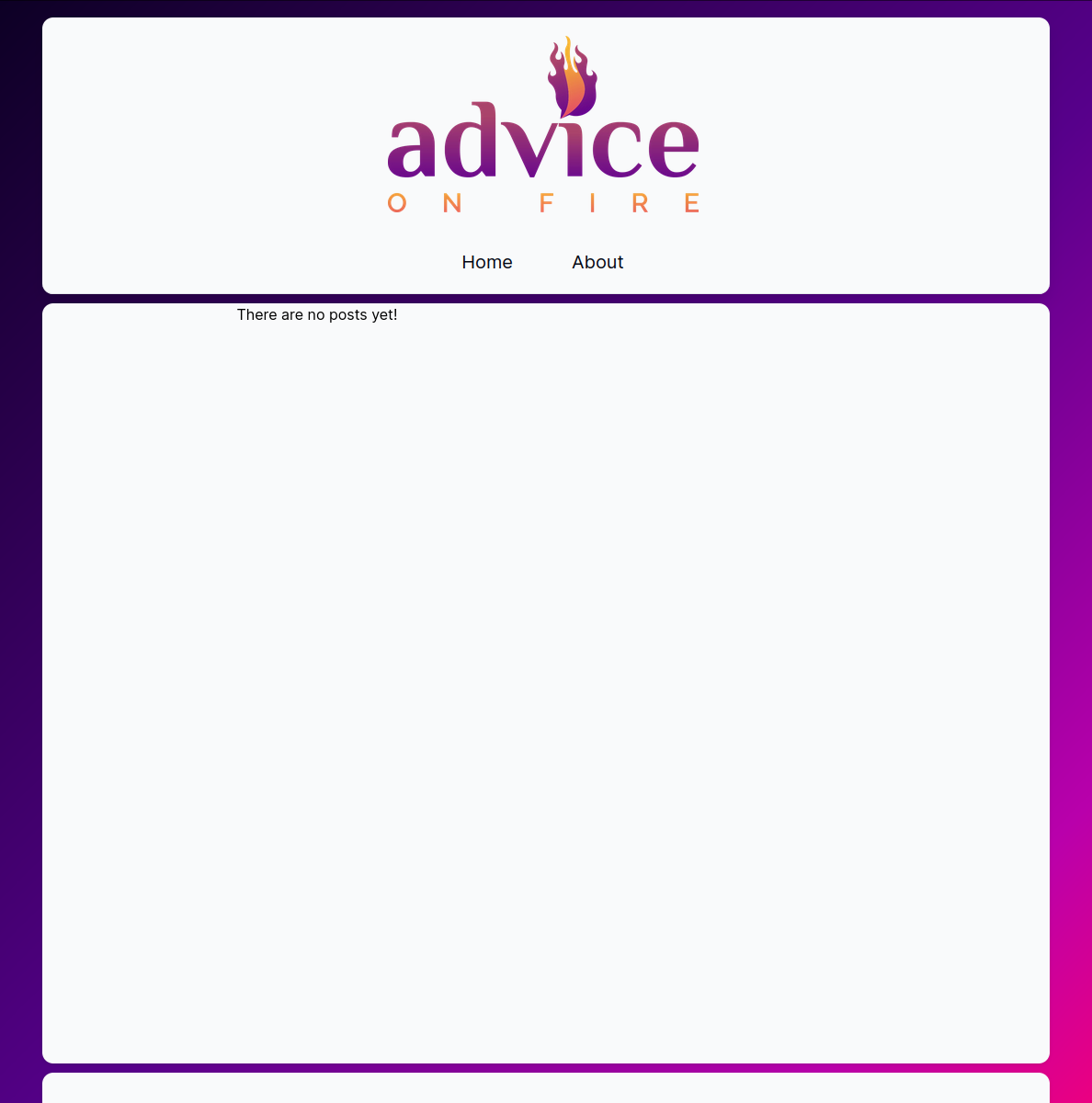 Advice On Fire website