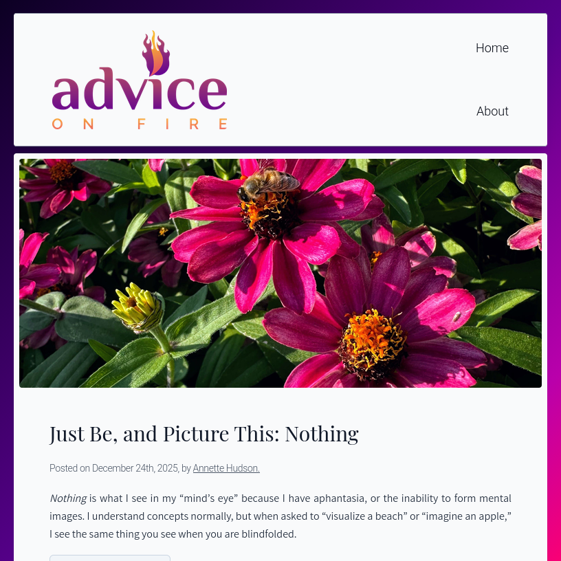 Advice On Fire website