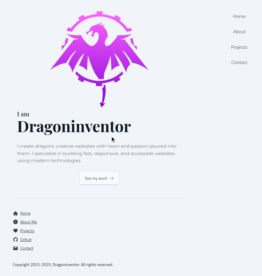Dragoninventor website